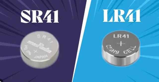 LR41 vs. SR41 LR41 vs. SR41