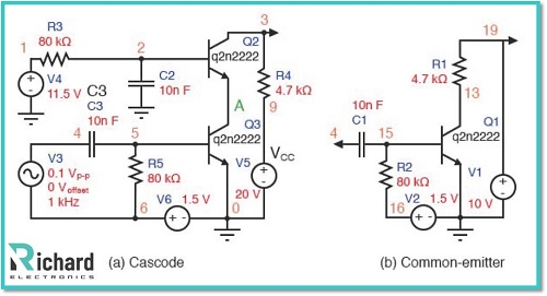 Figure 3 Cascode & common emitter CE for the comparison.jpg Figure 3 Cascode & common emitter CE for the comparison.jpg